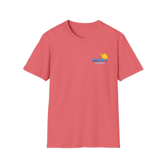 Diana's Tours Unisex Softstyle T-Shirt | Sail with Us in Puerto Vallarta