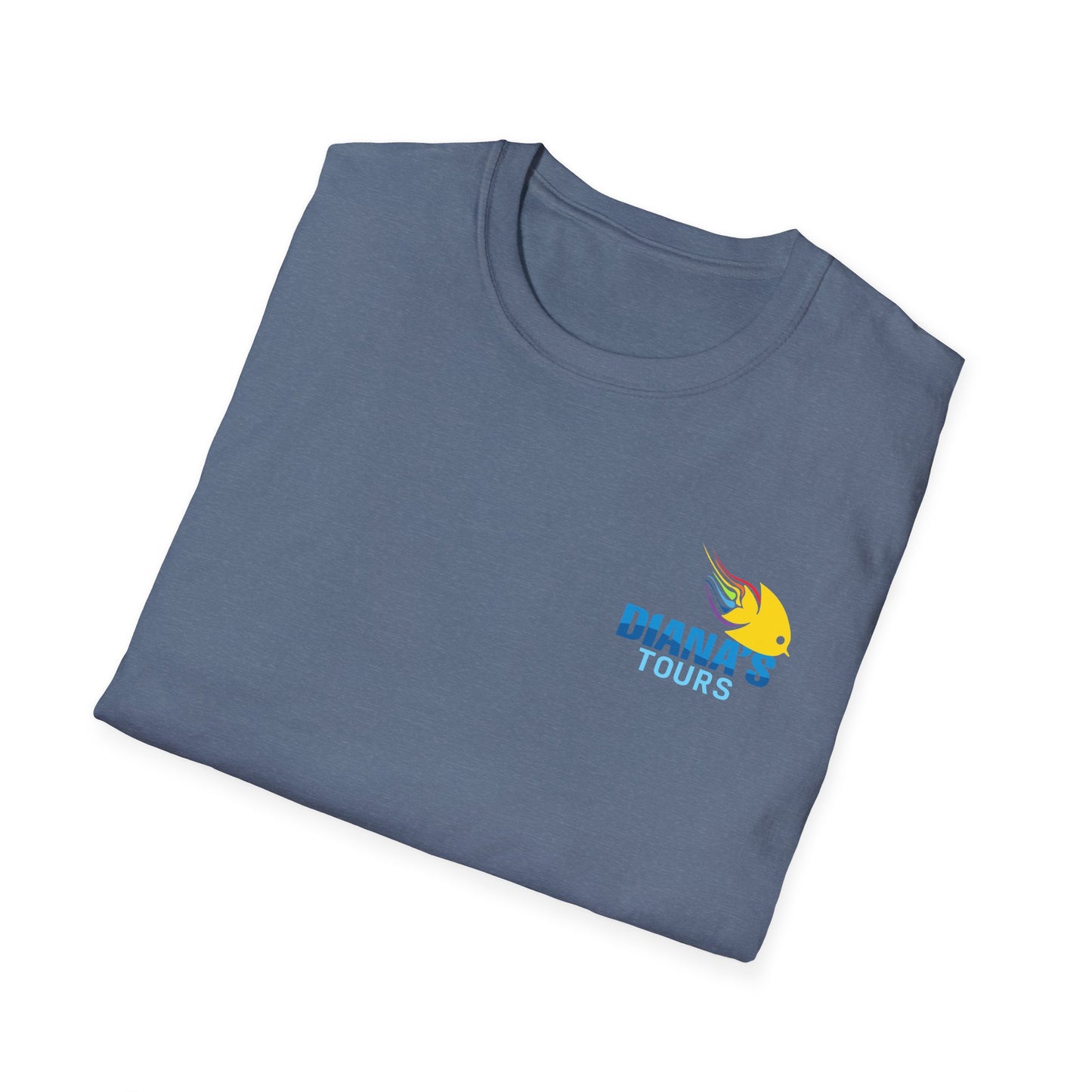 Diana's Tours Unisex Softstyle T-Shirt | Sail with Us in Puerto Vallarta