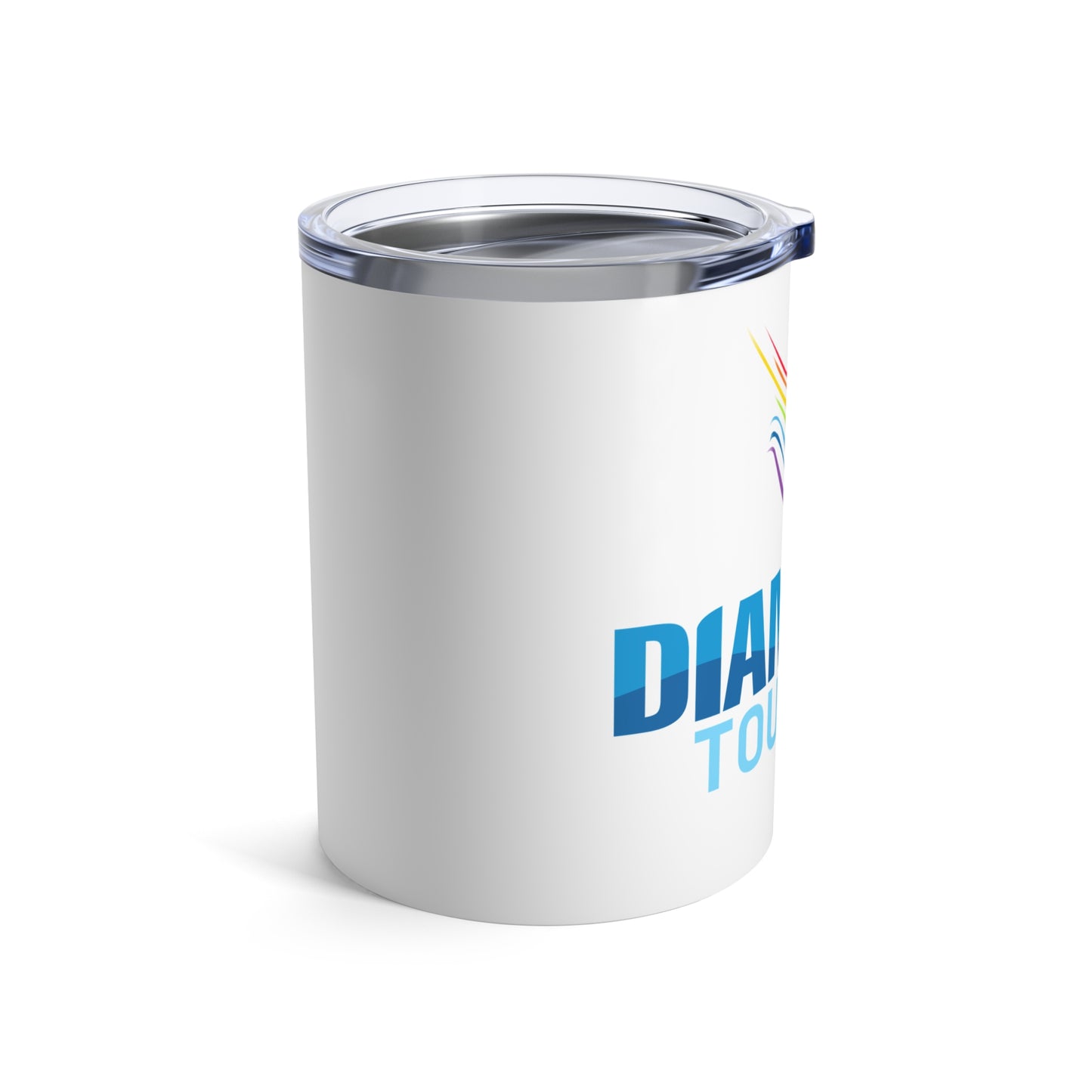 Personalized 10oz Travel Tumbler - Diana's Tours Design